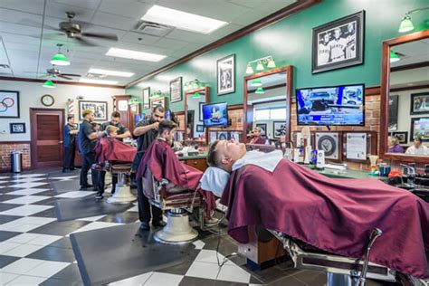 V's barber shop - Specialties: Many have asked how I came up with the idea of V's. The answer lies in my fond memories of going to the classic barber shops for a hair cut with my dad while growing up in Tucson. I keenly remember the sights and smells of Nick's Barbershop and the real experience of being a boy among men. It was a place that we could go together and do …